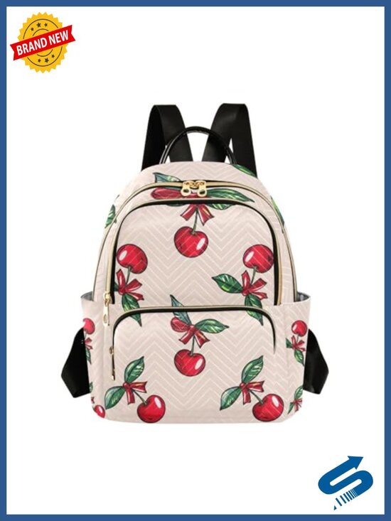 Small Backpack Purse - Retro Daypack Shoulder Bag, Lightweight Travel Backpack main image 5